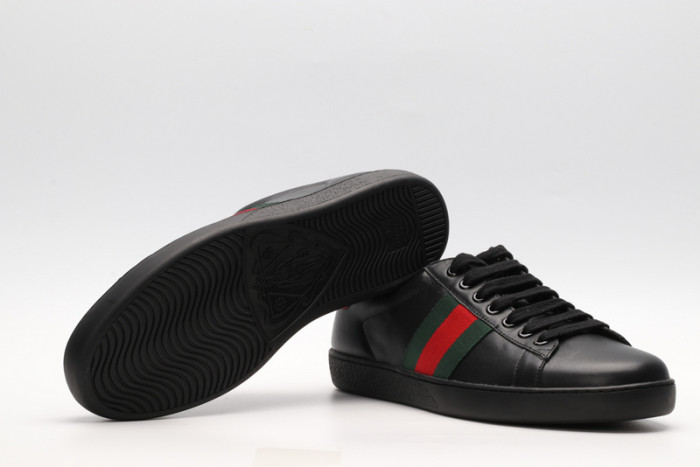 gi ace embroidered low-top sneaker 043002