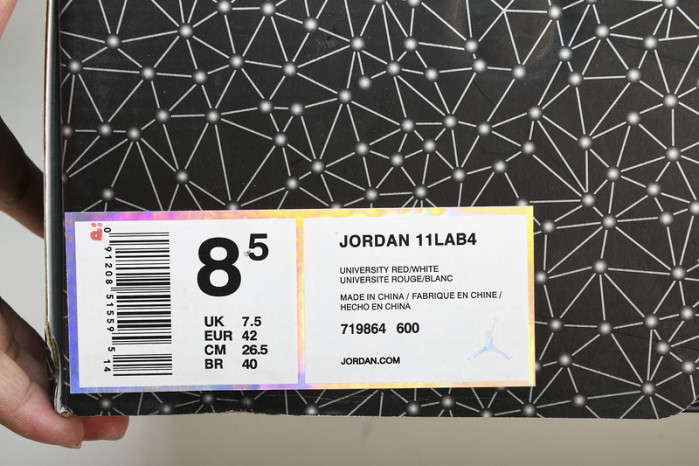 air jordan 4 lab4 red 719864-600